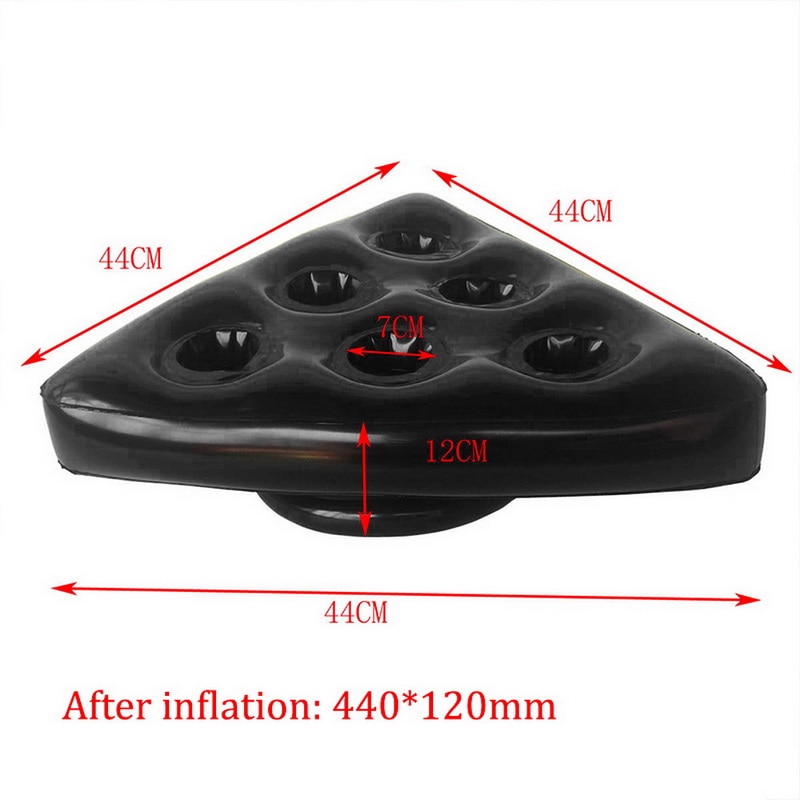 6 hullers oppustelig drinksholder pool float øl drikke køler bord bar bakke strand svømning sommer pool fest spand kopholder: Default Title