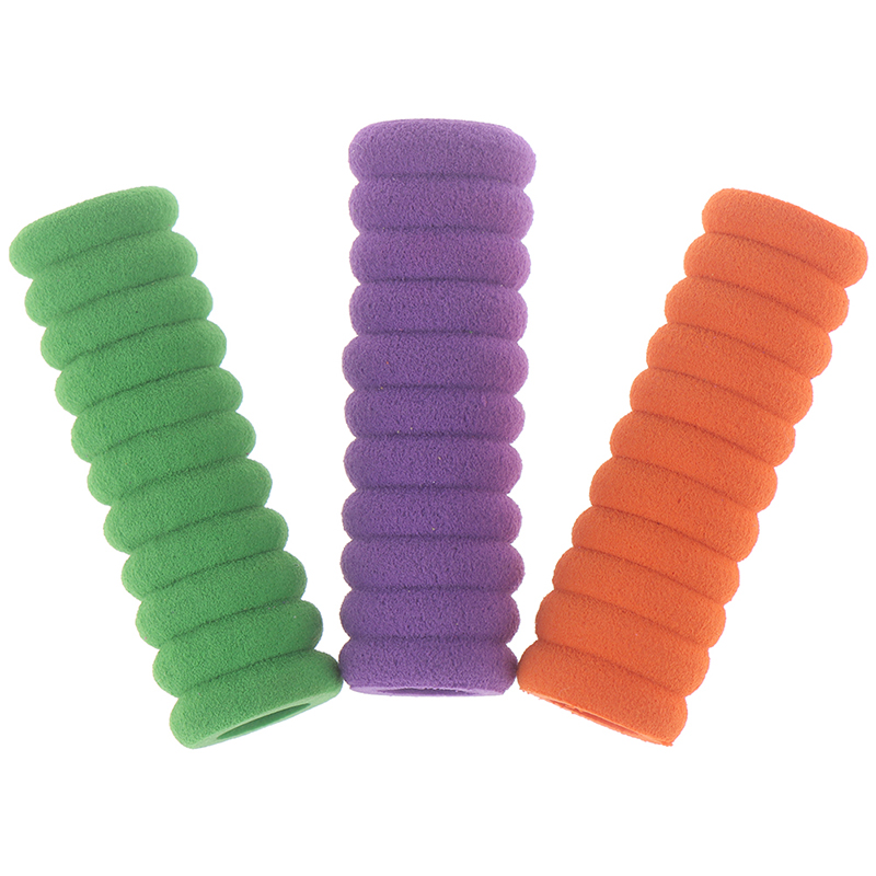 10pcs Comfort Soft Foam Pen Pencil Grips Pen Control Pupil Handwriting Aid Kids Children School Stationery