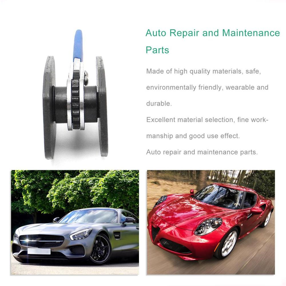 Bil skralde bremse stempelkaliper spreder værktøj rustfrit stål tryk dobbelt quad separator pad skive reparationssæt