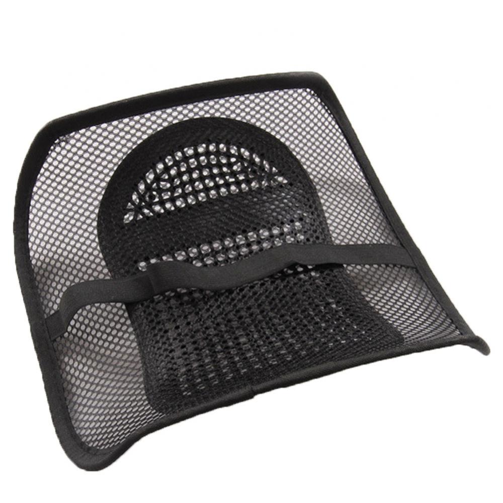 80% Chair Back Support Massage Cushion Mesh Relief Lumbar Brace Car Office Cushion Seat Chair Lumbar Back Support Chair