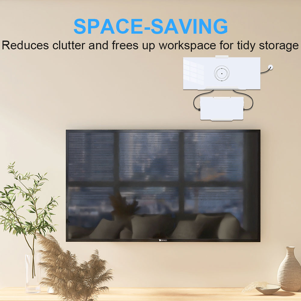 For Starlink Gen 3 Router Mount 2 in 1 Router Mount Power & Supply Brackets Holder Stability Wall Holder for RV Boat Home Office