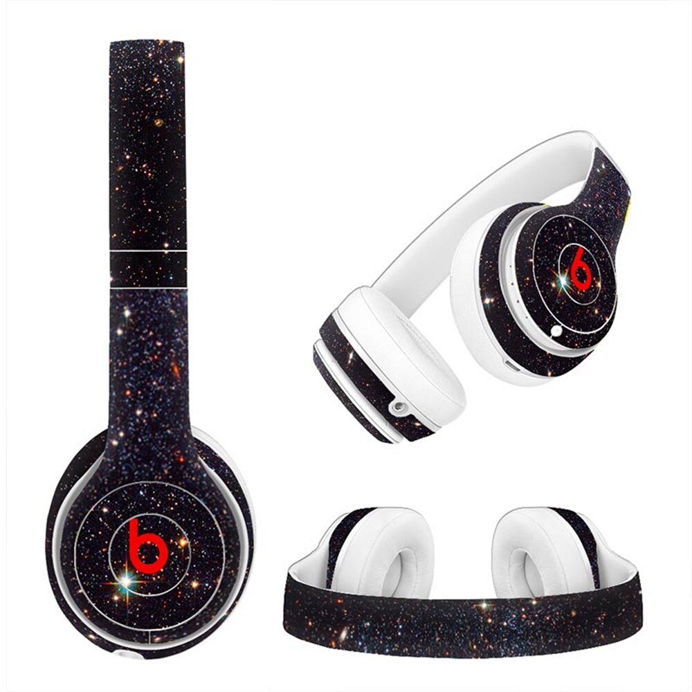 For Beats Studio 2 3 Wireless Headphone Sticker Protective Wrap Cover Vinyl Decal Skin for Studio 3 Bluetooth Headphone sticker: TN- Studio2or3-0286