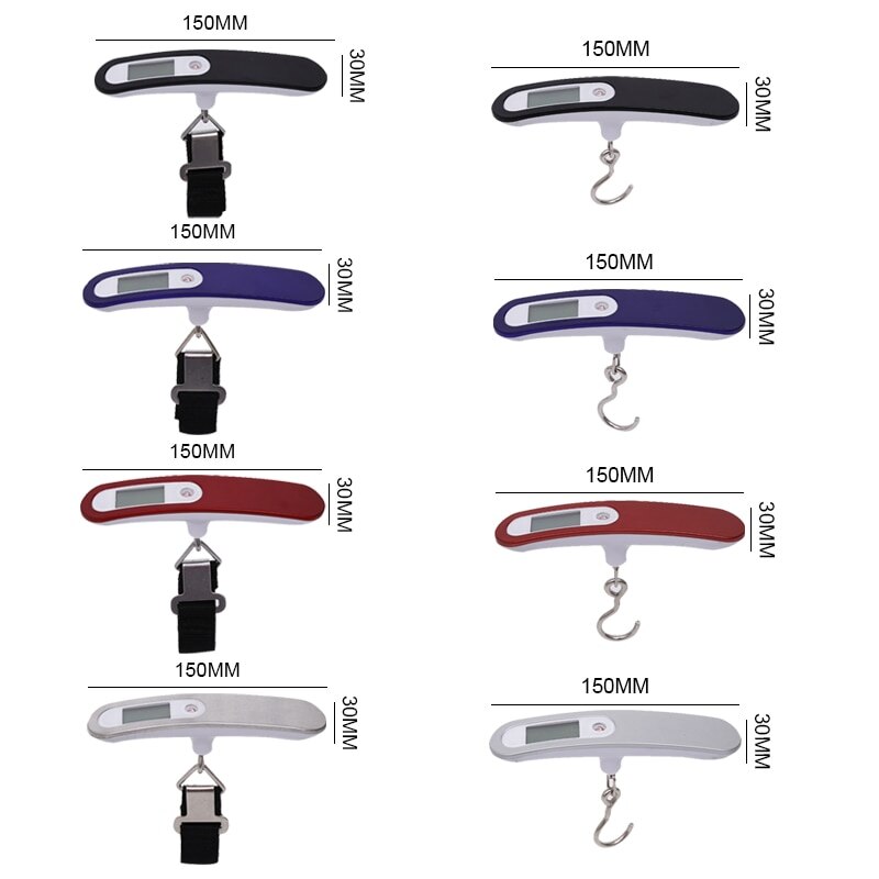 T-shaped Portable Precision Portable Scale Electronic Luggage Scale Electronic Scale Portable Hook Electronic Scale