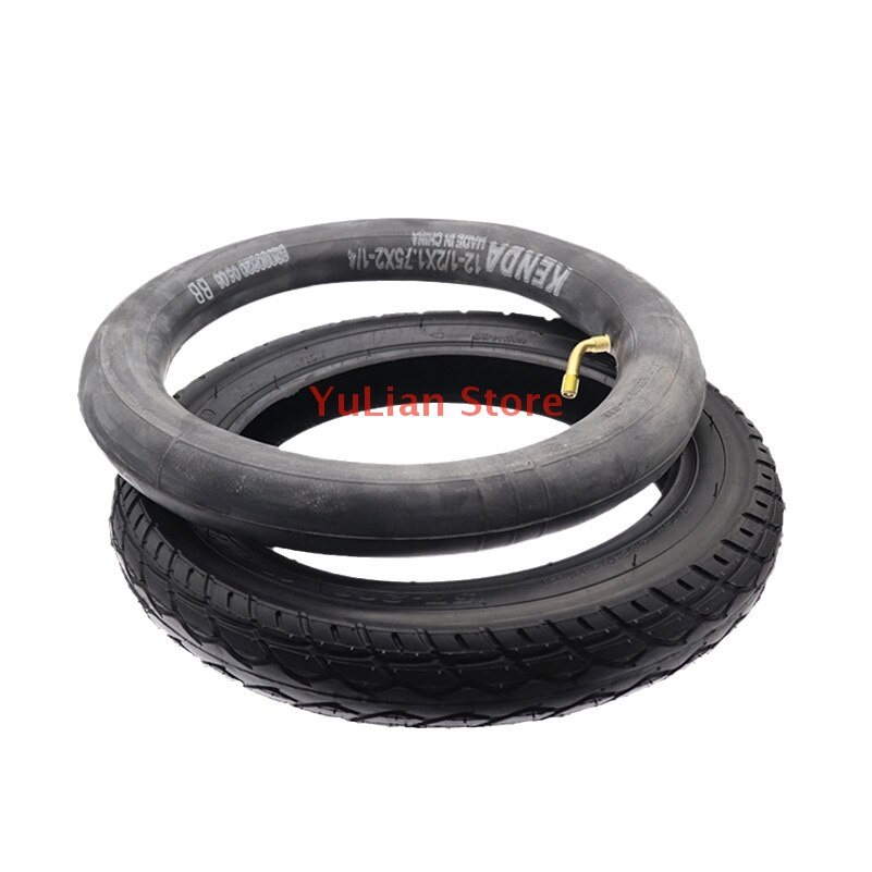 Smallterm Pneu 12 1/2 X 2 1/4 (57-203/62-203) – Pneu Intérieur + Extérieur Pour Fauteuil Roulant électrique Et Scooter, Charge 120 Kg