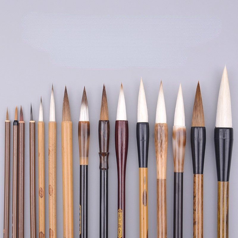 Chinese Painting Writting Calligraphy Brushes Pen Set Watercolor Painting Regular Script Writing Brushes Tinta China