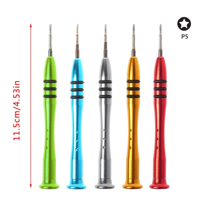 Destornillador Pentalobe P5 de 5 puntas para ordenador portátil, herramientas manuales de reparación de apertura para MacBook Air Pro Retina, 1,2mm