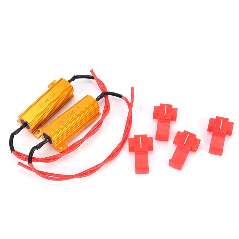 Resistenza Di Potenza RX24 50W In Alluminio - Valori Da 6 A 12 Ohm, ±5%, PF, Nuova