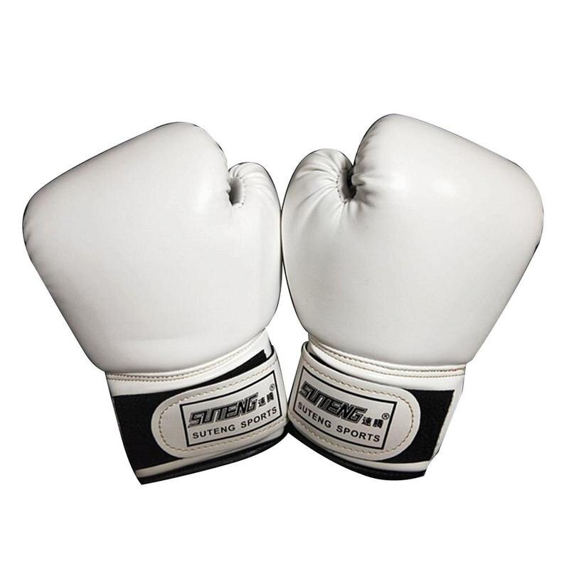 Boxing Gloves Karate Sanda Taekwondo Sanda Fighting Gloves Fighting Handguard Children Training Adults Kids Equipment: 3