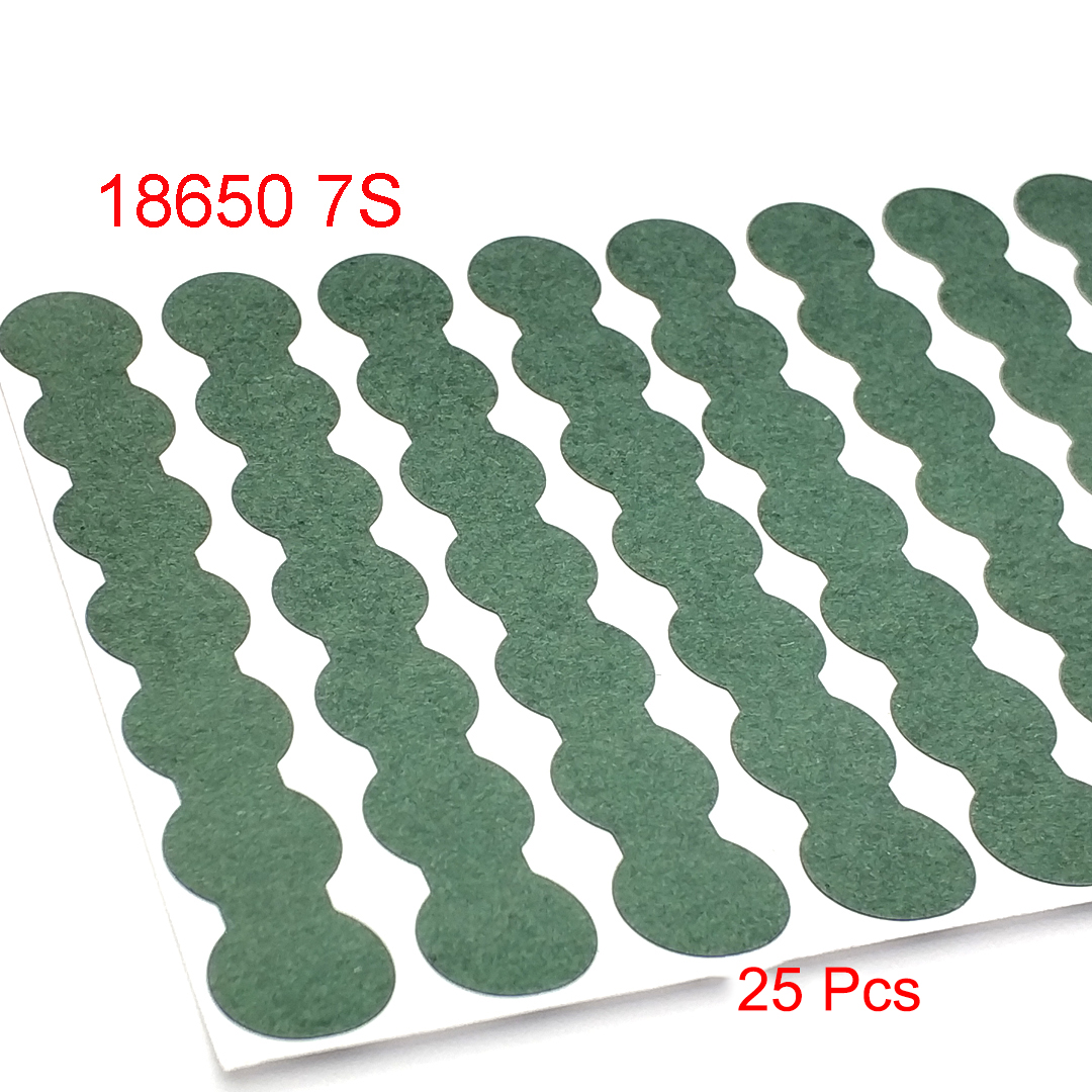 18650 21700 32650 Li-ion Battery Insulation Gasket Barley Paper Battery Pack Cell Insulating Glue Fish Electrode Insulated Pads: Red