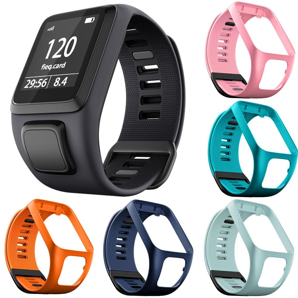 Silikon Ersatz Armband Uhr Band Strap Für TomTom Runner 2 3 Funken 3 GPS Sport Uhr Tom 2 3 Serie weiche Smart Band