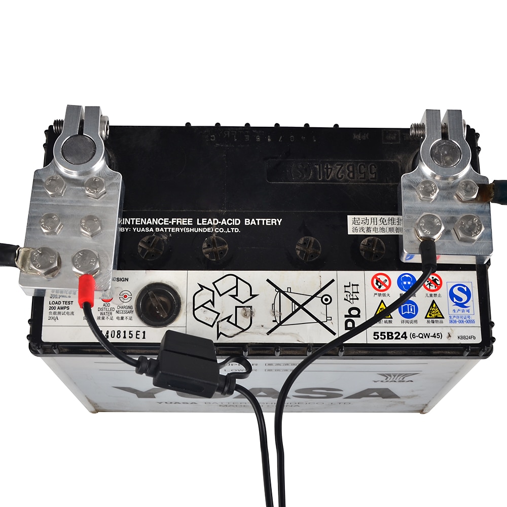 Multi-tilslutning marine batteri terminaler klemmer bly passer til standard sae northstar agm 35 agm 34 agm 65 agm 24f agm 27
