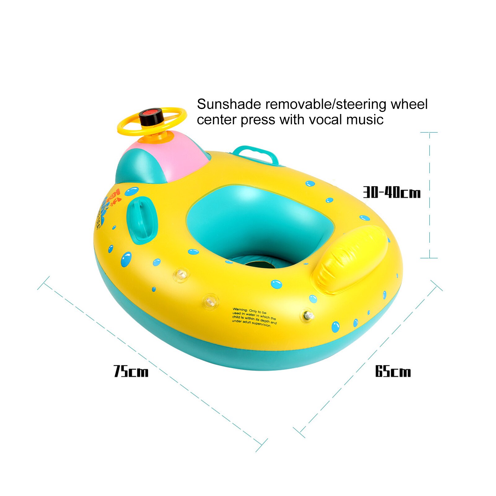 Upgrades Babyzwemmen Float Opblaasbare Baby Drijve... – Vicedeal