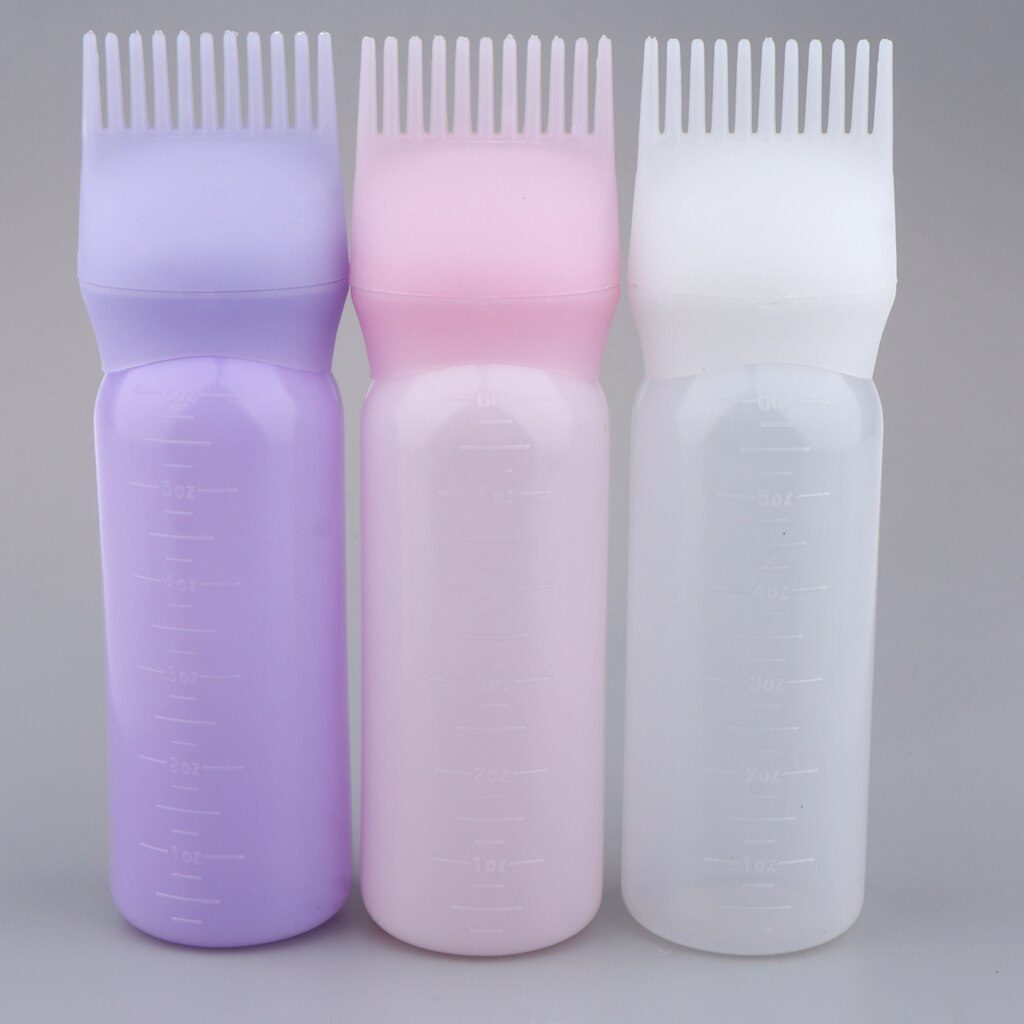 60ml Hair Dye Bottle with Graduated Scale, Hairdressing Coloring