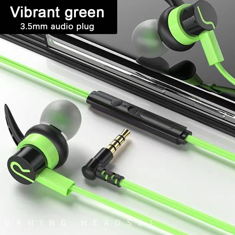 1 szt. E-sportowy dźwięk odróżniający zestaw słuchawkowy do gier słuchawki przewodowe typu c/3.5mm w zestaw słuchawkowy słuchawki z mikrofonem przewodowym: WHITE