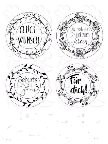 Carimbo alemão selo claro para scrapbooking silicone transparente borracha diy álbum de fotos decoração 1892