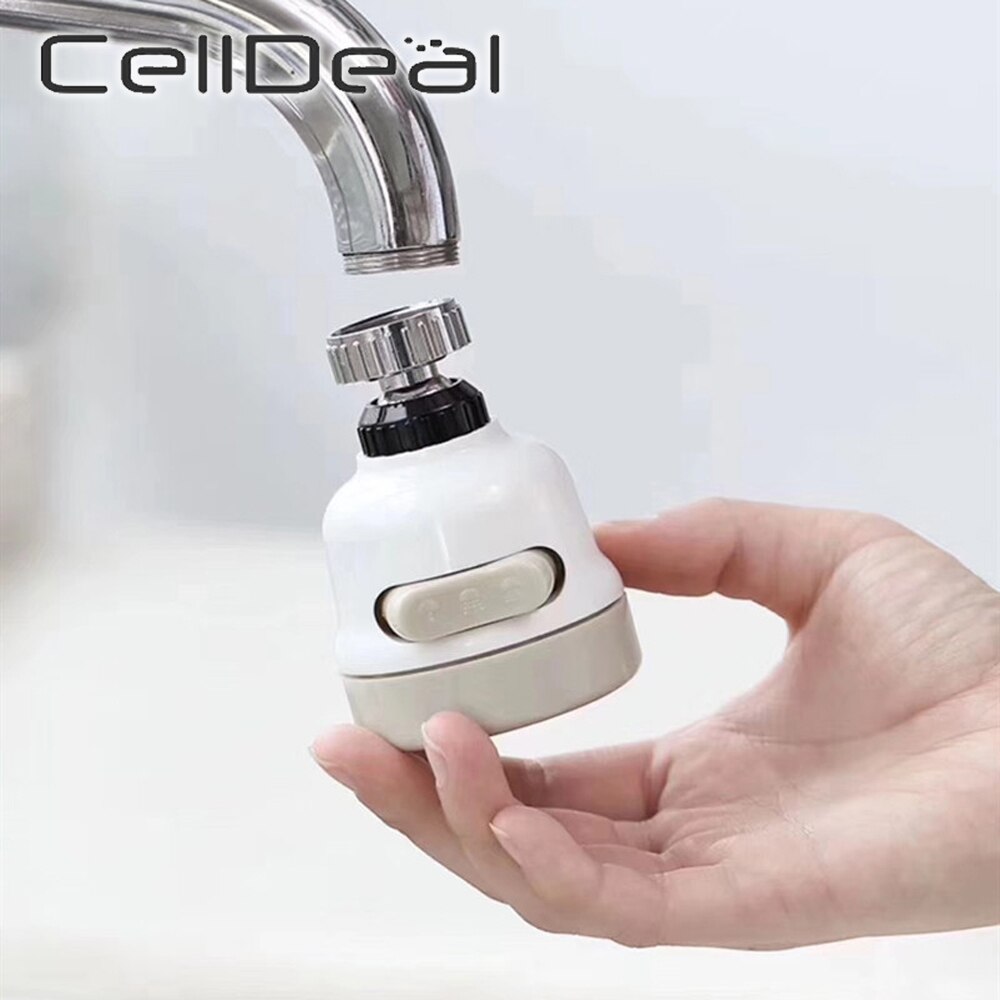 1PC 360 Rotating Kitchen Faucet Kitchen Moveable Flexible Tap Head Shower Diffuser Rotatable Nozzle Adjustable Booster Faucet