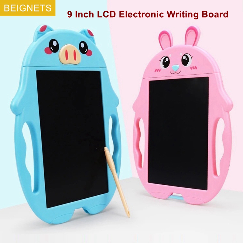 9 Inch Electronic Drawing Board LCD Screen Writing Tablet Digital Graphic Drawing Handwriting Board With 2 Pens For Kids