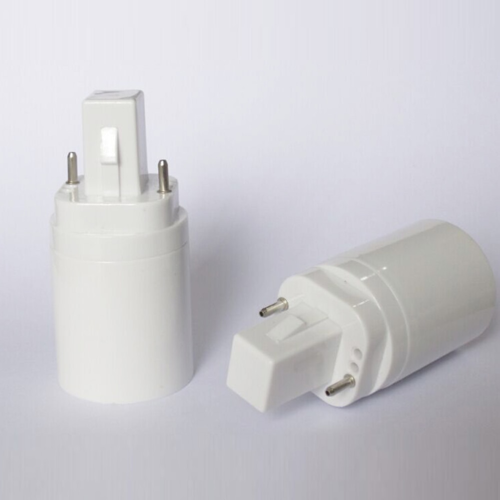 1pc G24 à E27 douille socle lumière LED ampoule lampe adaptateur convertisseur support lampe pied convertisseur nouveauté.