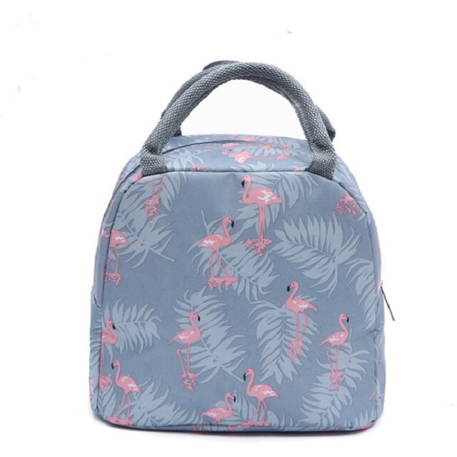 Nuova borsa da Picnic portatile con cerniera per la conservazione del calore: Grigio scuro