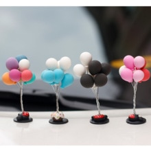 Cartoon Kleur Zachte Klei Reclame Ballon Decoratie Auto Accessoires Om Voor Meisjes Auto Decoratie Instrument Auto Accessoires