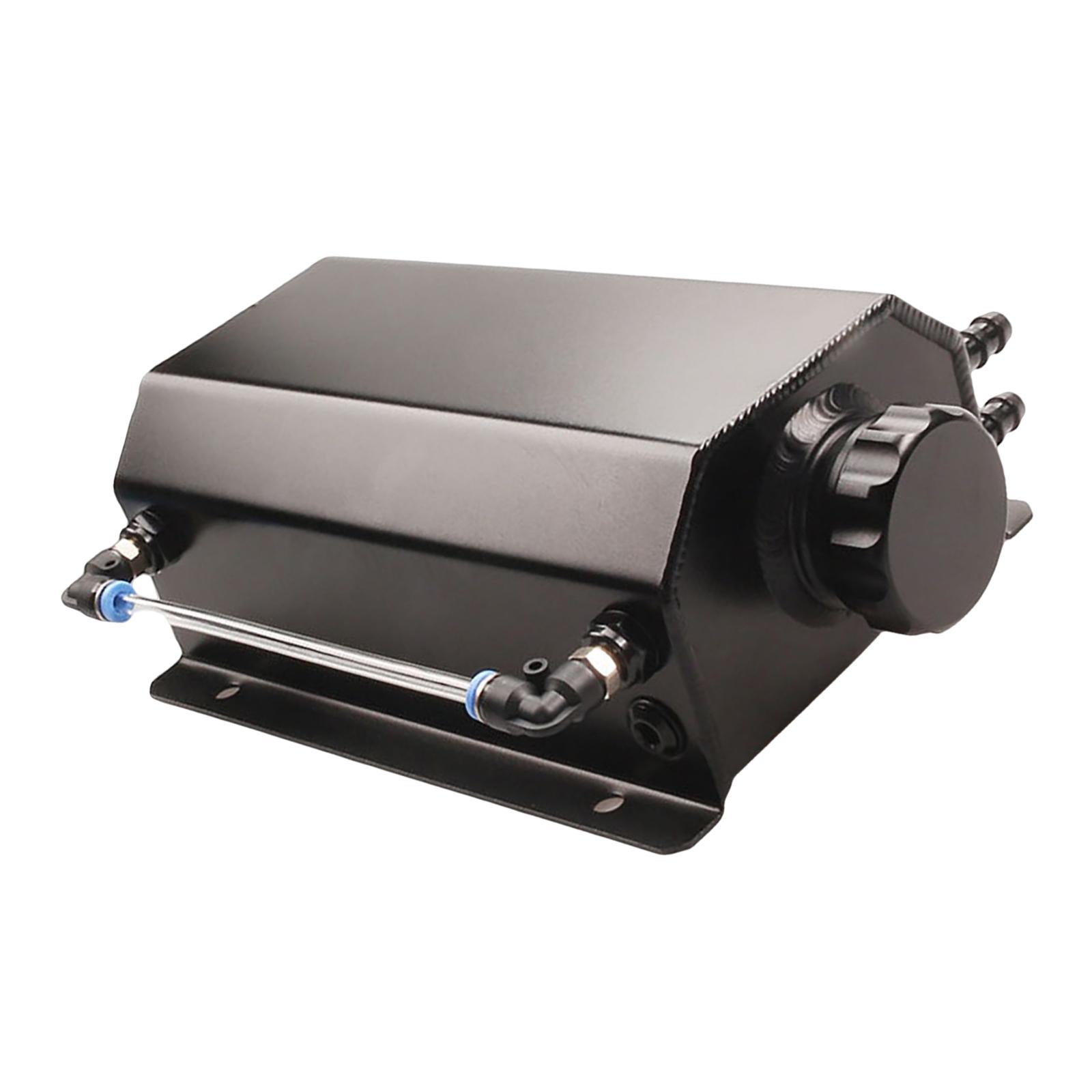 Oil Catch Can Breather Tank 2L 2000ml Reservoir Oil Can Tank Spare Parts