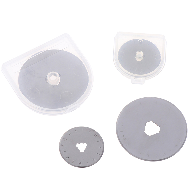5 sztuk obrotowe wymiana ostrza gilotyna robić papieru robienie na drutach cięcie okrężne patchworkowa skórzana rzemiosło nóż obrotowy 28mm /45 Mm