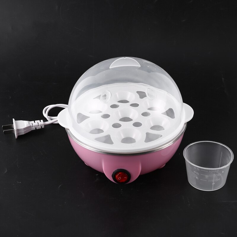Rapid Egg Cooker Electric Egg Cooker for Omelet Eggs & Soft, Medium, Hard-Boiled Egg Boiler Cooker US Plug