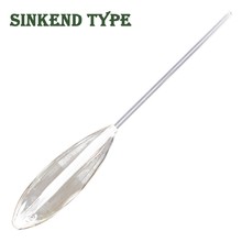 Casting Bobbers Clear Bombarda Sinking Fly Fishing Spinning Floats Acrylic 5-50g Fishing Float Transparent Fly Fishing Pesca