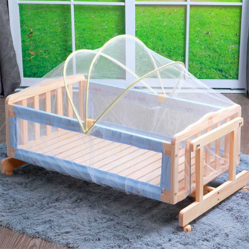 Baby Kids Cradle Klamboe Cot Mesh Luifel Baby Peuter Boxen Bed Tent Voor 80X40Cm 90X50Cm 100X60Cm 120x70cm