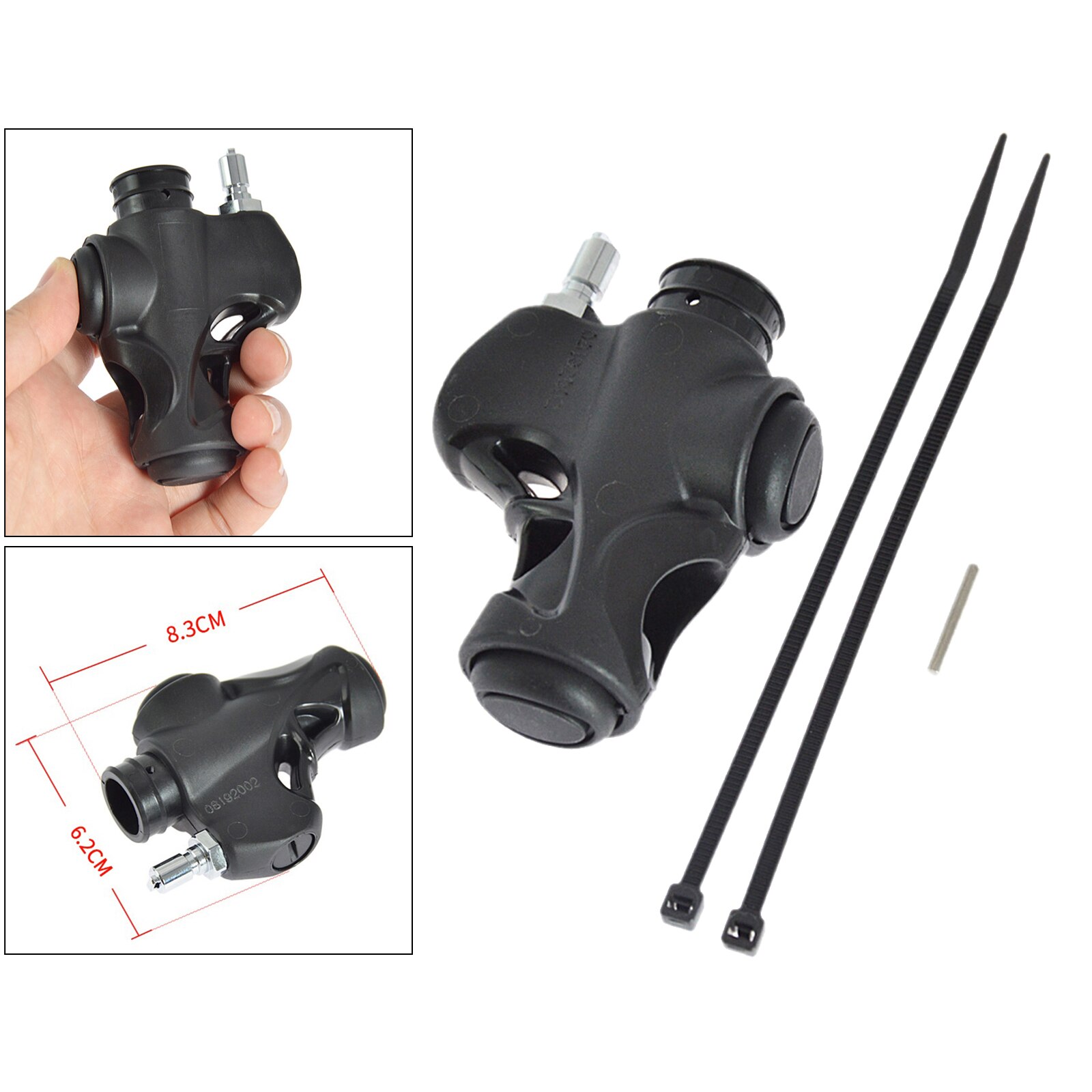 Scuba Diving BCD inflator Valve Buoyancy Compensator Power Inflation Device