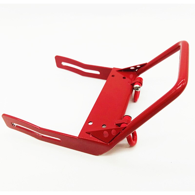 RC Car Front Bumper Aluminium Alloy RC Model Part for Axial SCX10 Jeep Wrangler Front Bumper Metal