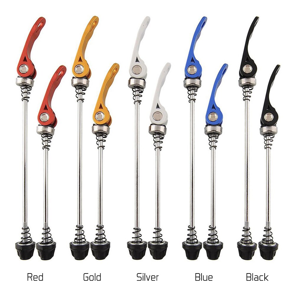 impostato di spiedini a sgancio rapido anteriore e posteriore per montagna bicicletta strada bicicletta spiedini a sgancio rapido impostato di alberi cavi