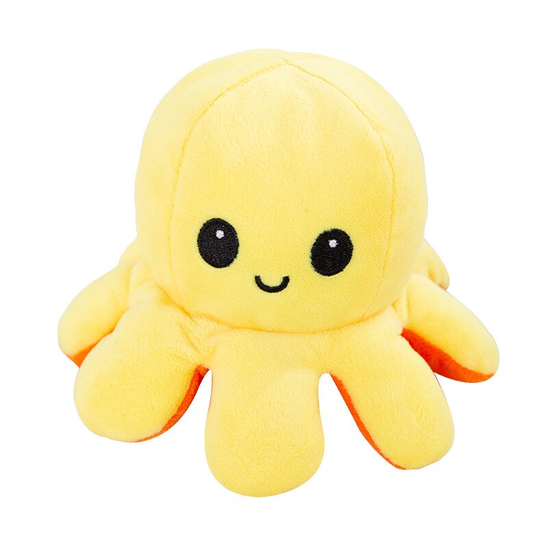 peluche octopus reversibl Flipped doll flip plush toy double sided doll reversible Octopus