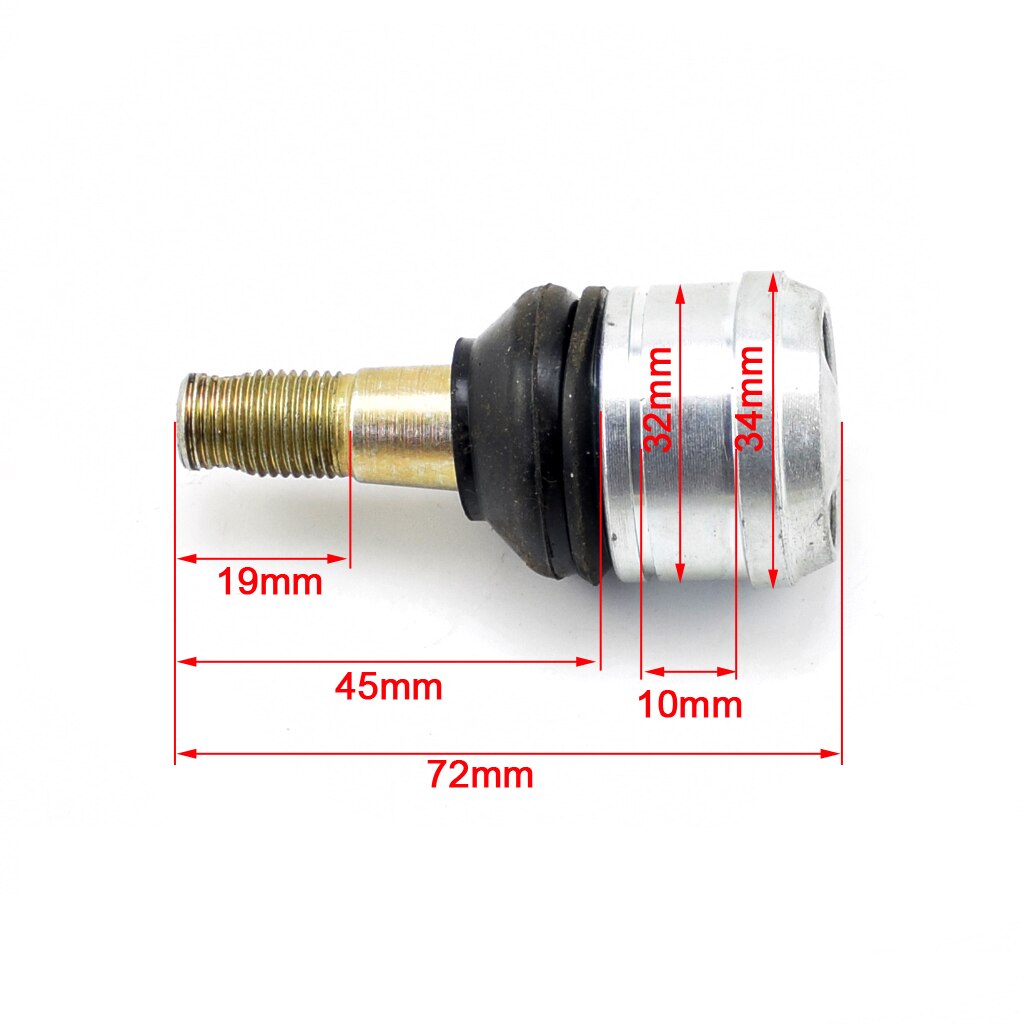 2 pce M12 32X10mm Ball joint Kit Fit For Jianshe Jinling Redcat MPX VX Yamoto JLA-24 110cc 150cc 200cc 250CC ATV UTV Parts