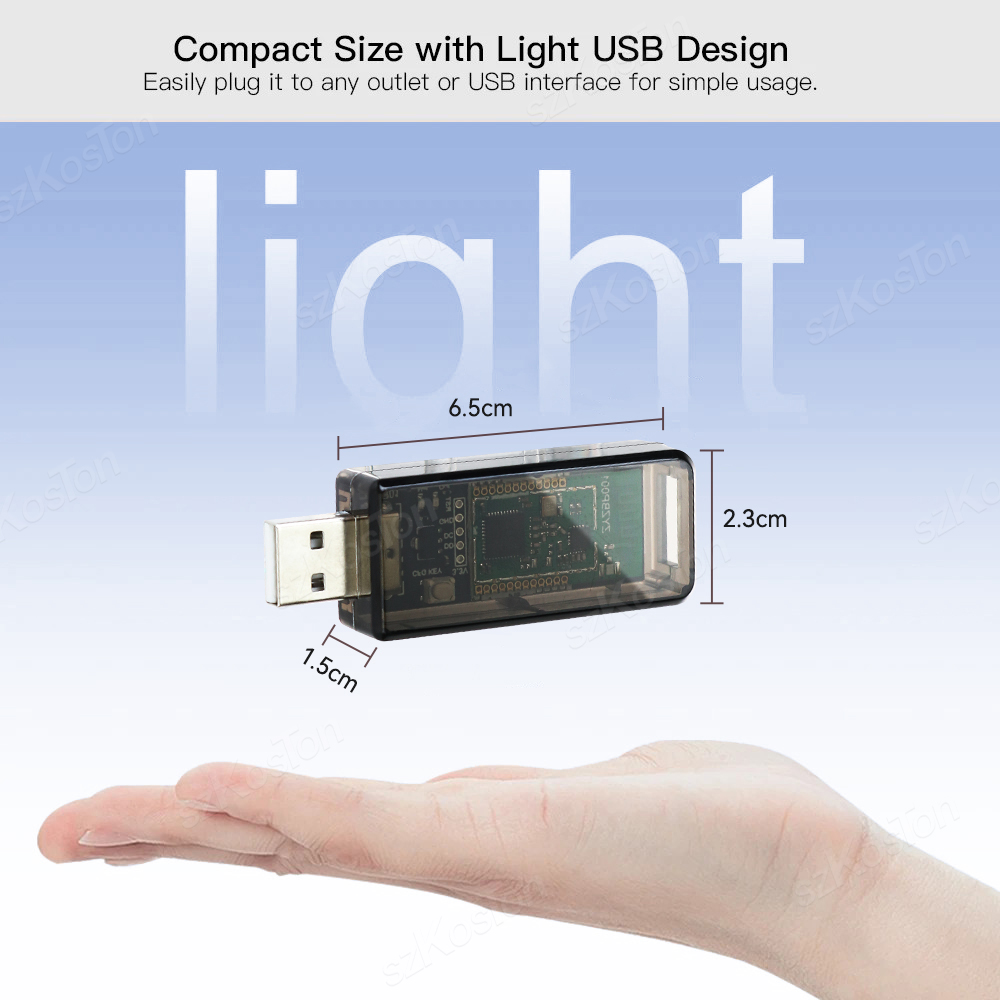 ZigBee 3.0 wzmacniacz sygnału USB wzmacniacz sygnału Extender dla Tuya eWeLink APP asystent domowy ZigBee2MQTT Tasmota