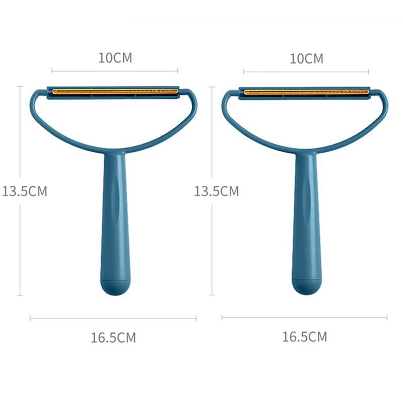 Removedor de pelusa portátil, afeitadora de tela Fuzz para alfombra, abrigo, suéter, ropa, afeitadora de tela, cepillo, herramienta de limpieza, 2 piezas: 2pcs blue