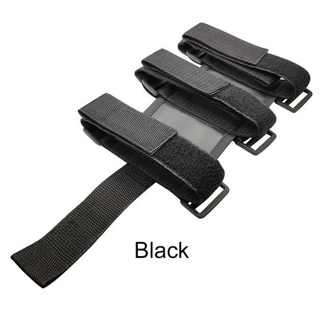 Verstelbare Brandblusser Houder Auto Brandblusser Mount Strap Auto Roll Bar Vaste Voor Jeep Wrangler Tj Jk Jl 97-18: Black