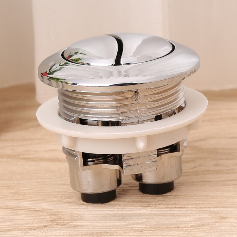 Botón de tanque de inodoro de doble descarga, accesorios de baño, válvula de ahorro de agua, 1 ud.