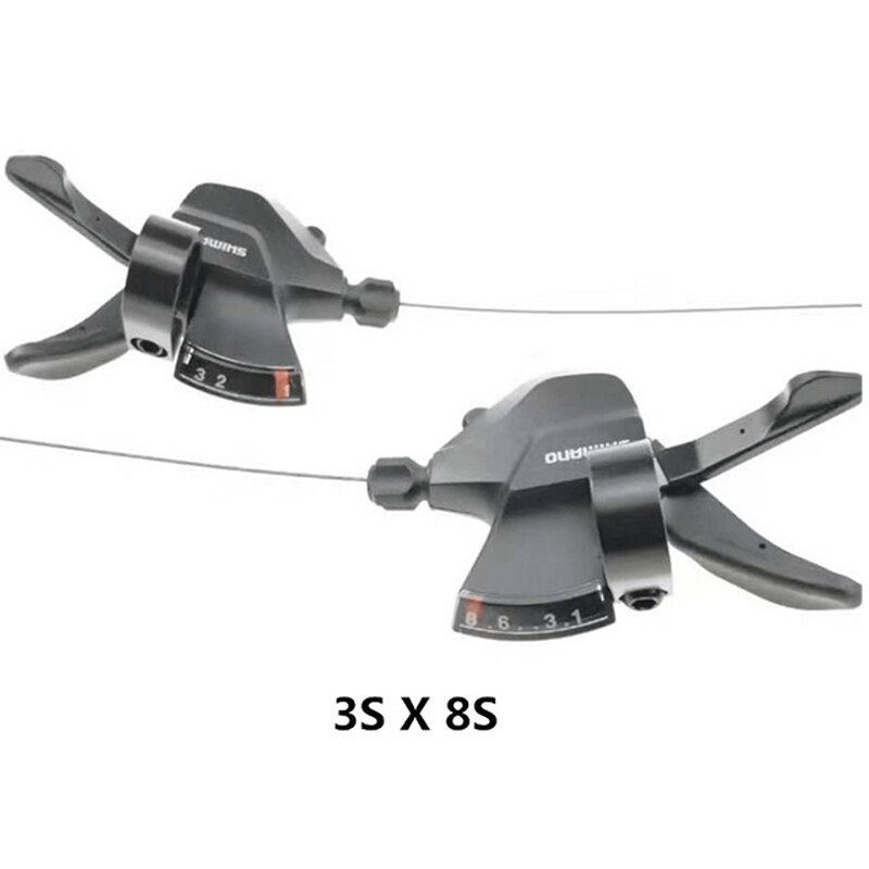 Flambant neuf SHIMANO Altus SL-M315 2s 3s 7s 8s manette de vitesse ensemble de déclenchement Rapidfire 14/16/21/24s 2x8 3x8 vitesse manette de vitesse s mise à jour de M310: Pair 3x8 Speed