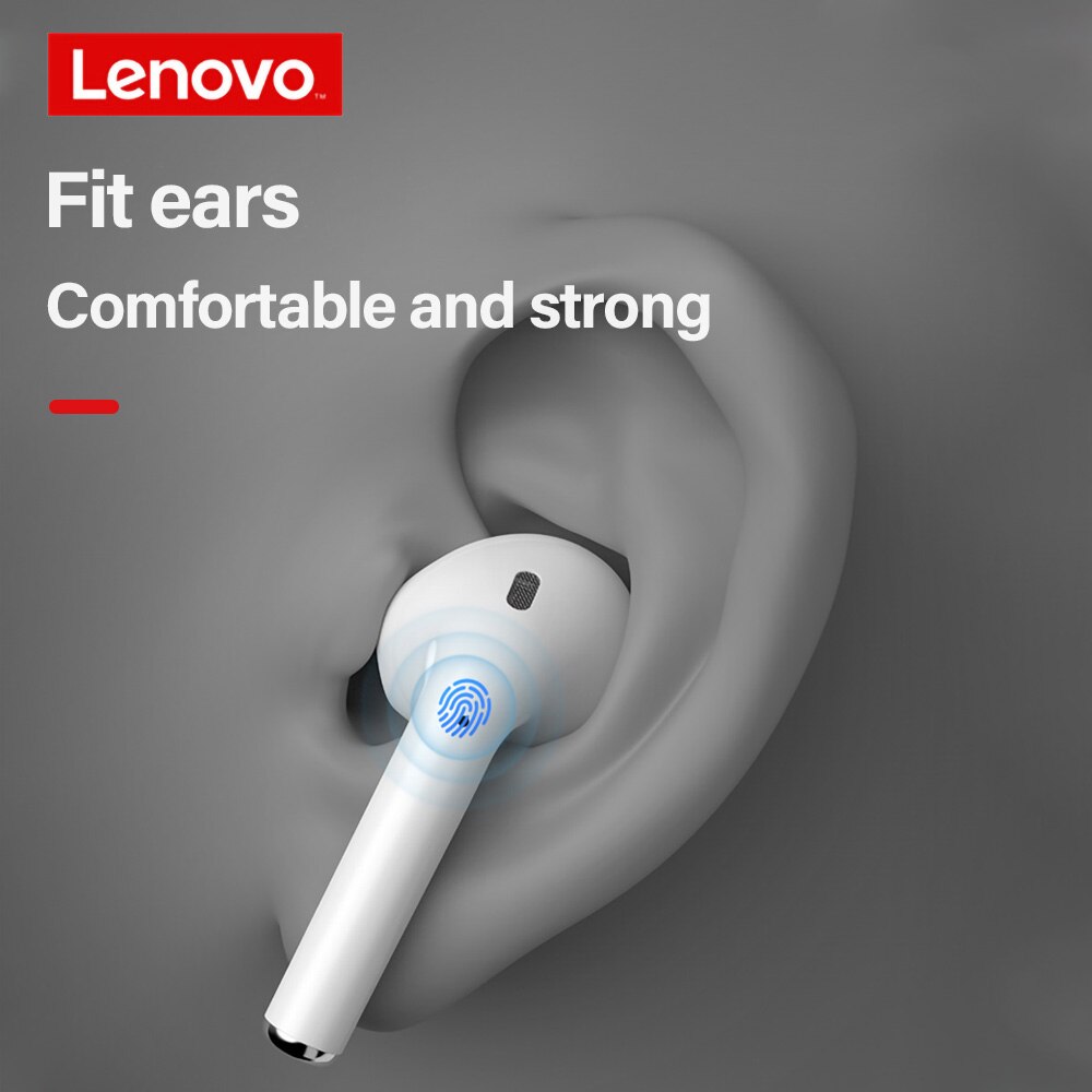 Lenovo-auriculares inalámbricos X9 con Bluetooth 5,0, cascos deportivos a prueba de sudor con Control de dos toques, HD, para Android e iOS