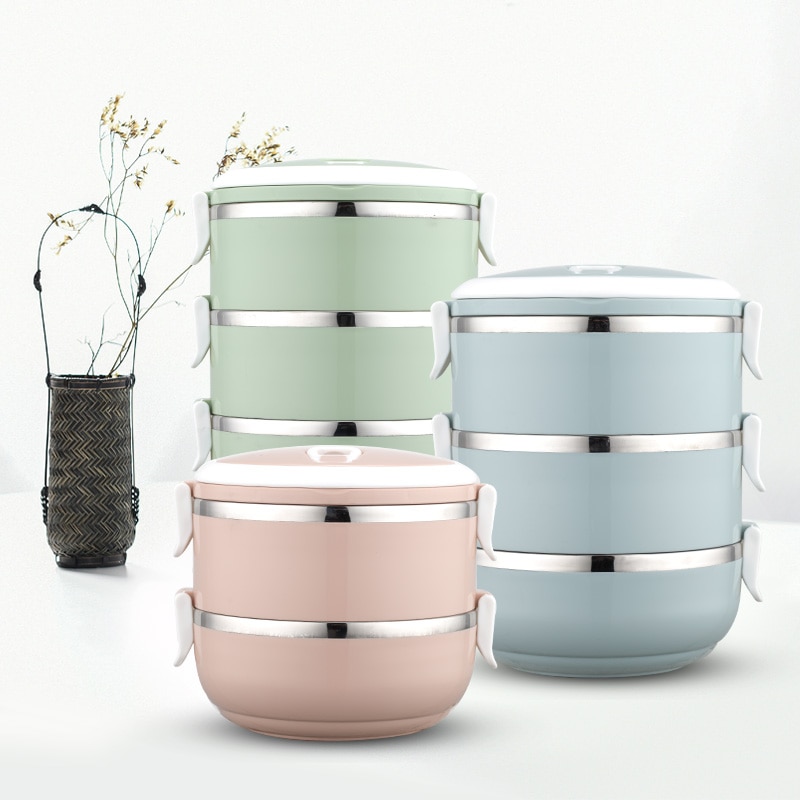 Tiffin box stainless steel lunch box Bento Box combination container for food thermal insulation