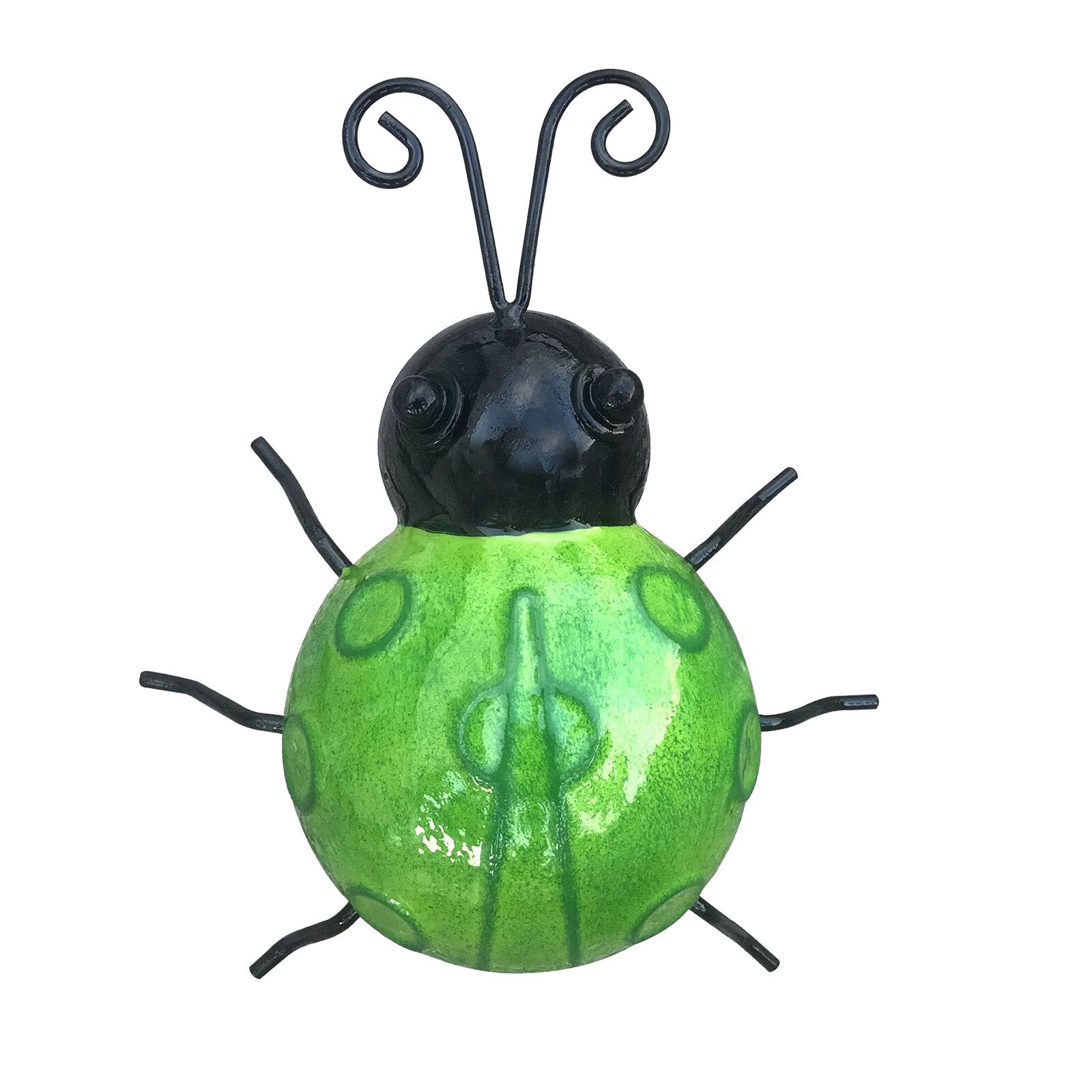 Tuin Kever Decoratieve Bark Hanger Kever Art Outdoor Metalen Dier Decoratie Voor Leuke Lieveheersbeestje Achtertuin Decor: green