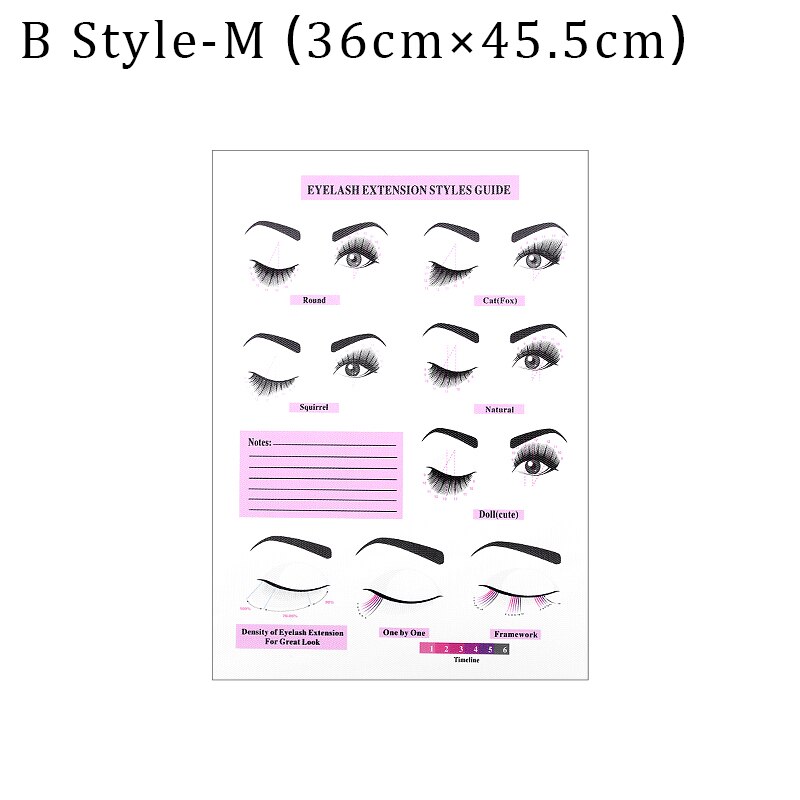 Eyelash Decoration Posters and Prints Salon Makeup Lash Extensions Wall Paintings Eyelash Abstract Art Picture Beauty Shop Decor: B Style M No frame
