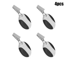 4Pc Tischdecke Gewichte Metall Clip Träne Stein Edelstahl Metall Halfter Schnallen DIY Hängen Tuch Picknick Tisch Abdeckung Dekor