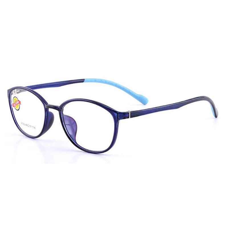 9520 Child Glasses Frame for Boys and Girls Kids Eyeglasses Frame Flexible Eyewear for Protection and Vision Correction: Blue