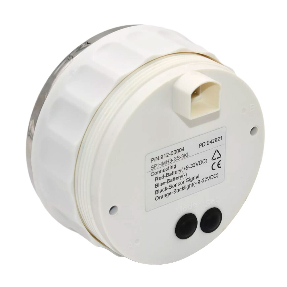 3000,4000,6000,8000Rpm Marine Tacho Meter Met Trip Cog Urenteller Tacho Sensor M16 M18 Waterdichte Auto Boot Toerenteller Gauge 85Mm