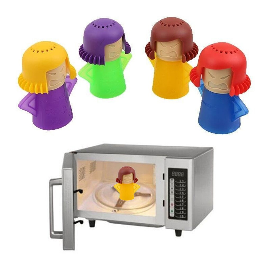 Lovely Microwave Oven Steam Cleaner Vinegar and Water Easy Cleaning Freezer