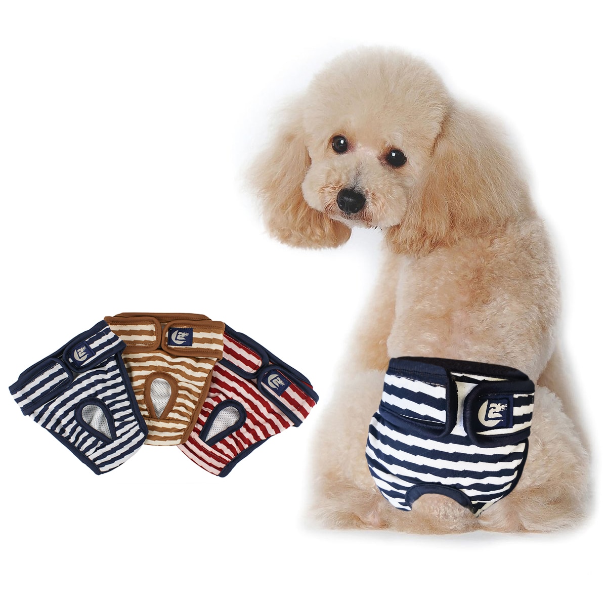 Huisdier Fysiologische Broek Luier Sanitaire Wasbare Vrouwelijke Hond Shorts Slipje Menstruatie Ondergoed Slips Jumpsuit Voor Hond D40