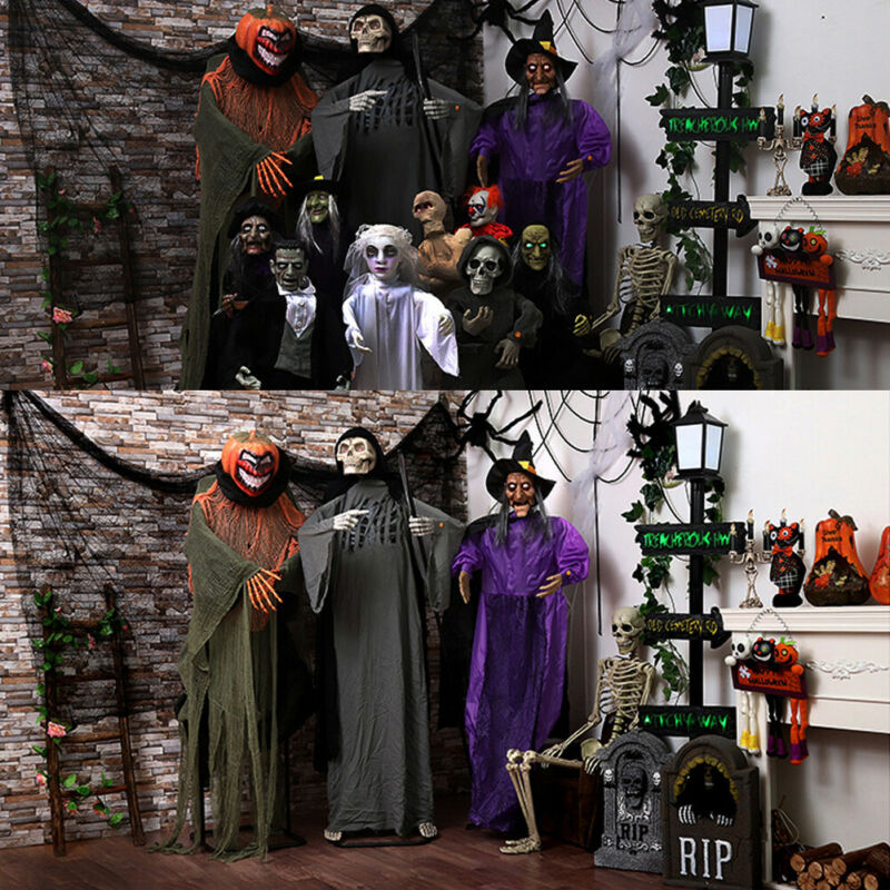 Försäljning halloween poseable livsstil skelett party prop dekor mänsklig anatomi modell