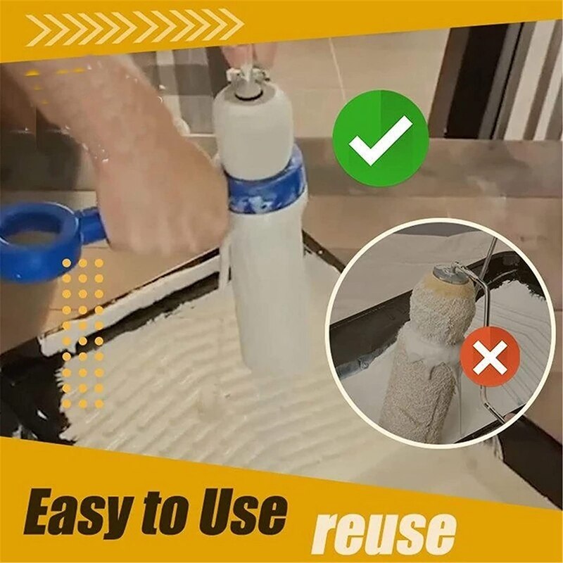 Paint Roller Sleeve Cleaner Upgraded Paint Roller Cleaner For Cleaning Sleeve Roller Scraper Paint Roller Cleaner